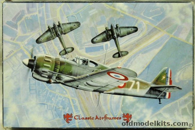 Classic Airframes 1/48 Marcel Bloch Mb-152 - French Air Force No.251 1/8 Montpelier 1942 / N. 628 11/9 Clermont-Ferrand 1940, 422 plastic model kit