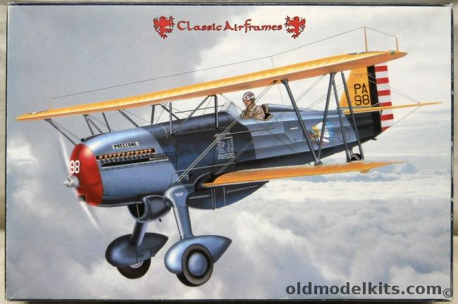 Classic Airframes 1/48 Curtiss P-6E Hawk, 440 plastic model kit