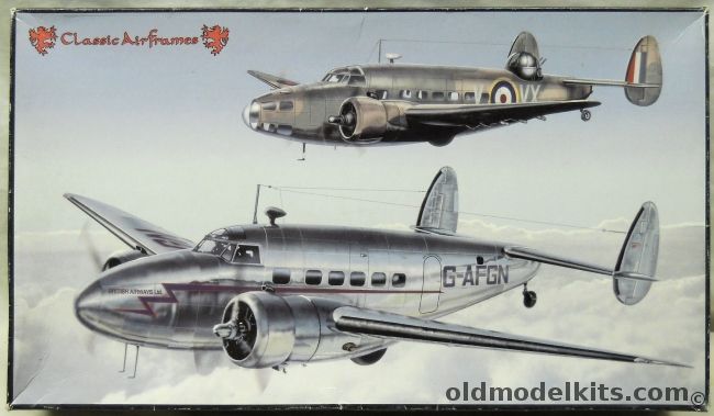 Classic Airframes 1/48 Lockheed Model 14 / Hudson MkI - British Airways or RAF Markings, 448 plastic model kit
