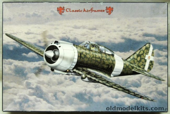 Classic Airframes 1/48 Regianne RE-2000 - Swedish Air Force 1945 / Hungarian Air Force Russian Front 1941 / Italy 74 Squadreglia 23 Gruppo 3 Stormo Cosimo 1941 / 377 Squadreglia 2nd Section Boccadifalco 1942, 419 plastic model kit