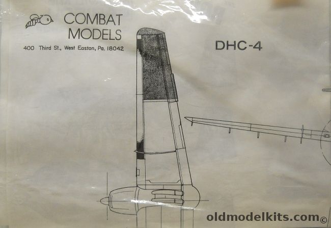 Combat Models 1/72 DH Caribou DHC-4 - With Cast Metal Details plastic model kit