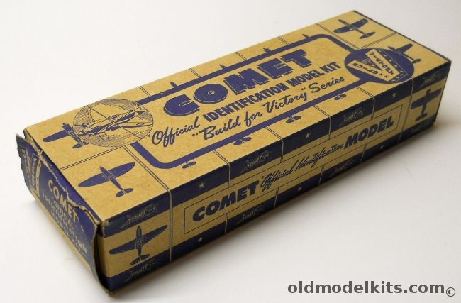 Comet 1/72 Messerschmidt Me-109 Official Identification Kit - 'Build For Victory' - (Bf109), IA-14 plastic model kit