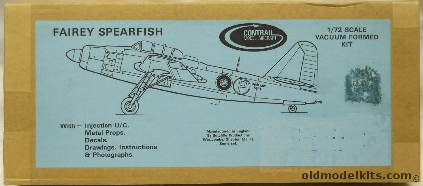 Contrail 1/72 Fairey Spearfish plastic model kit