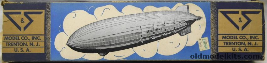 C&S 1/181 ZMC-2 Metal Clad Blimp US Navy - 10 Inches Long - (ZMC2) plastic model kit