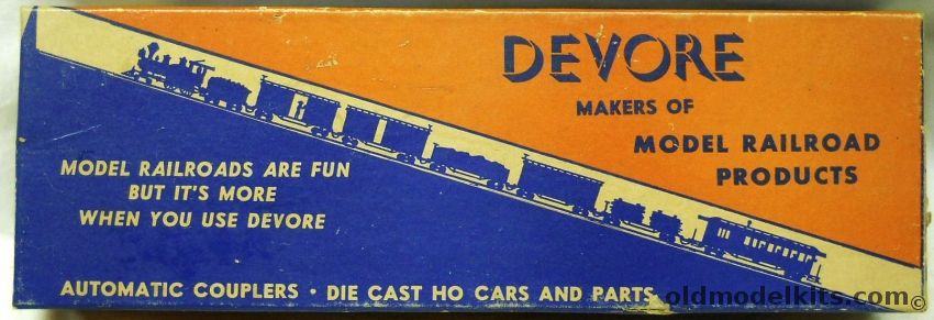 Devore 1/87 Dynomometer Car - With Metal Trucks - HO Scale Craftsman Kit plastic model kit
