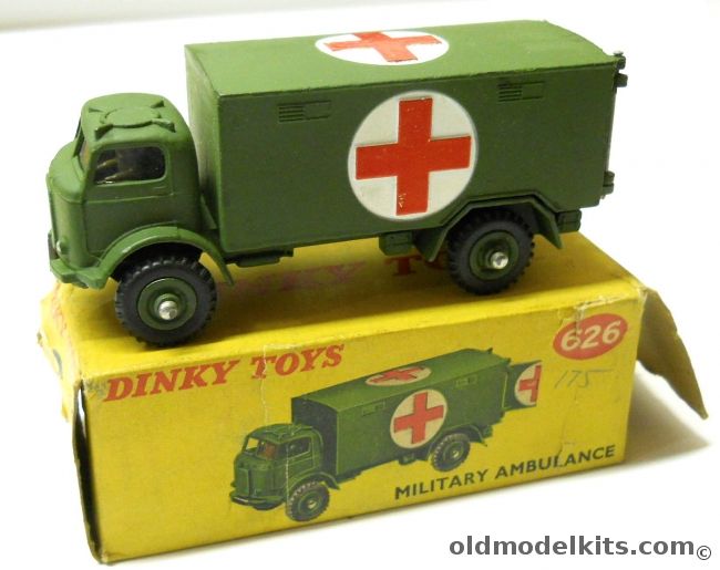 Dinky Toys Military Ambulance, 626 plastic model kit
