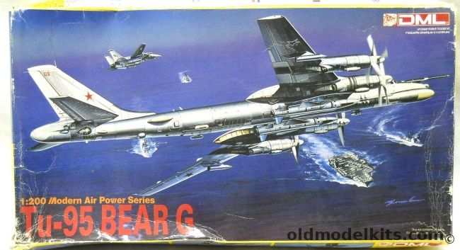 DML 1/200 Tu-95 Bear G, 2006 plastic model kit