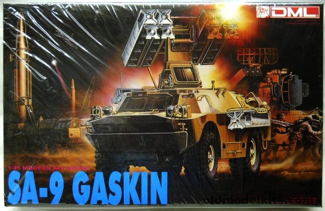 DML 1/35 SA-9 Gaskin - Mobile Surface-To- Air Anti-Aircraft Missile System, 3515 plastic model kit