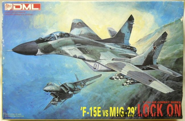 DML 1/144 F-15E Eagle vs Mig-29 Lock On, 4002 plastic model kit