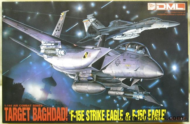 DML 1/144 Target Baghad!  F-15E Strike Eagle and F-15C Eagle, 4022 plastic model kit