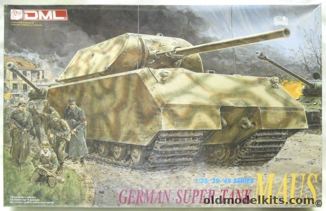 DML 1/35 Maus German Super Heavy Tank, 6007 plastic model kit