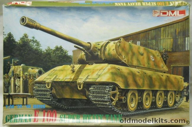 DML 1/35 German E100 Super Heavy Tank, 6011 plastic model kit