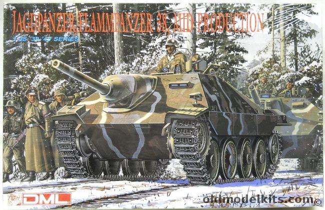 DML 1/35 Jagdpanzer Flammpanzer 38 Mid Production, 6037 plastic model kit
