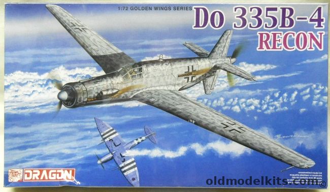 Dragon 1/72 Do-335 B-4 Recon Arrow - (Do335B-4), 5033 plastic model kit