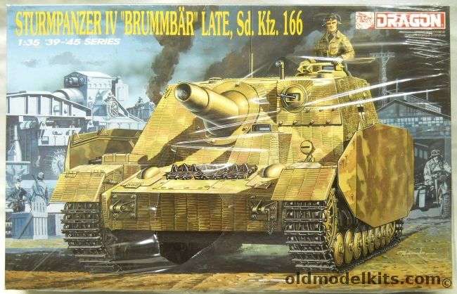 Dragon 1/35 Sturmpanzer IV Brummbar Late Sd.Kfz.166, 6026 plastic model kit