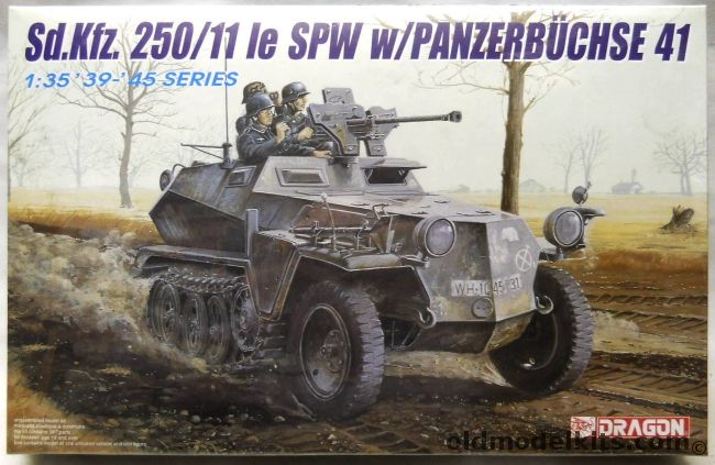 Dragon 1/35 Sd.Kfz. 250/11 Ie SPW w/Panzerbuchse 41, 6132 plastic model kit