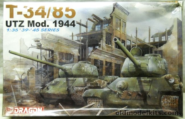 Dragon 1/35 T-34/85 UTZ Mod 1944 - (T34), 6203 plastic model kit