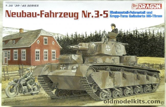 Dragon 1/35 Neubau-Fahrzeug Nr.3-5, 6690 plastic model kit