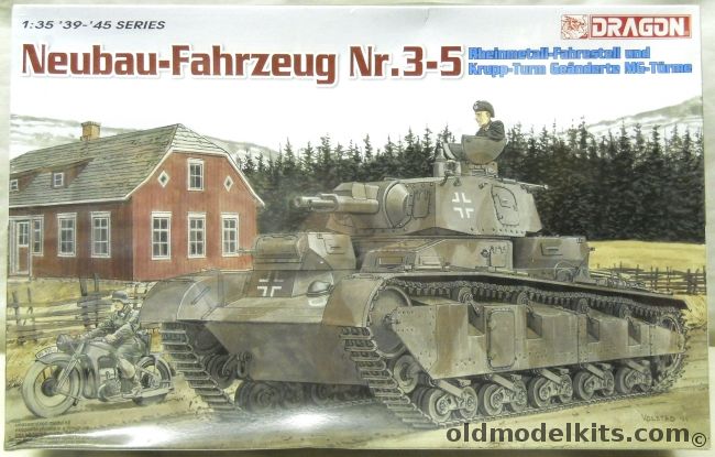 Dragon 1/35 Neubau-Fahrzeug Nr.3-5, 6690 plastic model kit