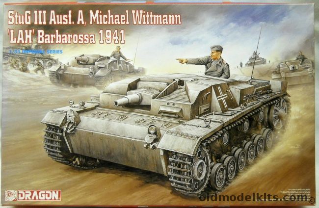 Dragon 1/35 Stug III Ausf A Michael Wittman - LAH Barbarossa 1941, 9031 plastic model kit