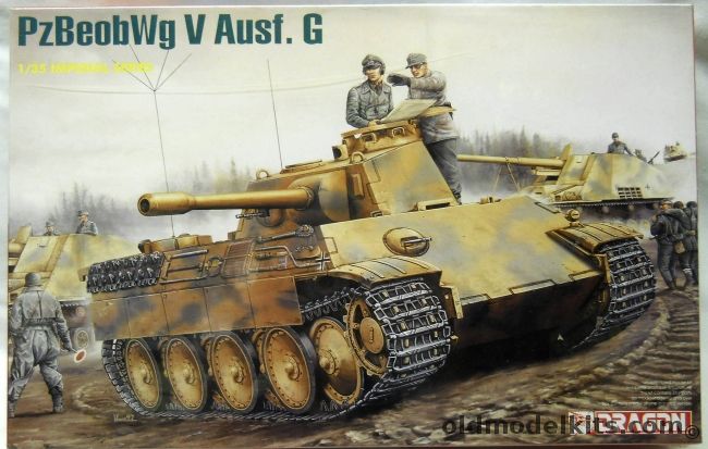 Dragon 1/35 PzBeobWg V Ausf. G, 9041 plastic model kit