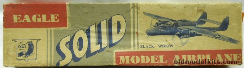 Eagle Model Aircraft Co P-61 Black Widow plastic model kit