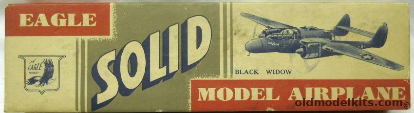 Eagle Model Aircraft Co P-61 Black Widow plastic model kit