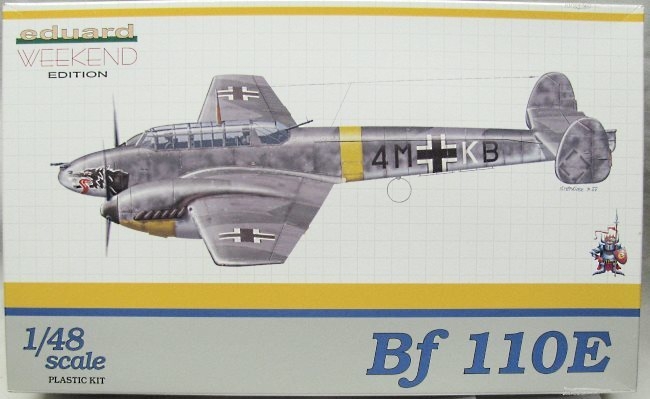 Eduard 1/48 Bf-110E, 8403 plastic model kit