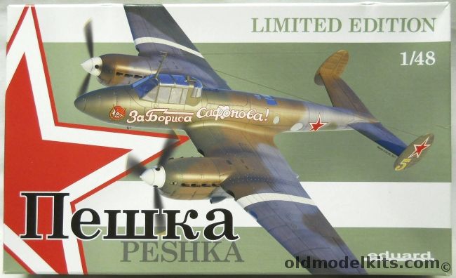Eduard 1/48 Pe-2FT Peshka Limited Edition - (Pe-2), 11112 plastic model kit