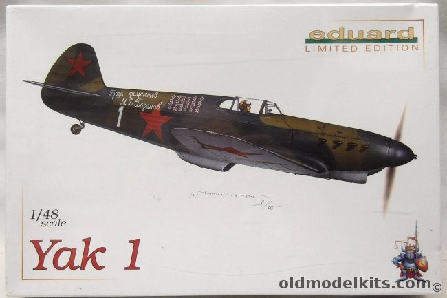 Eduard 1/48 Yak-1 - Limited Edition, 1115 plastic model kit