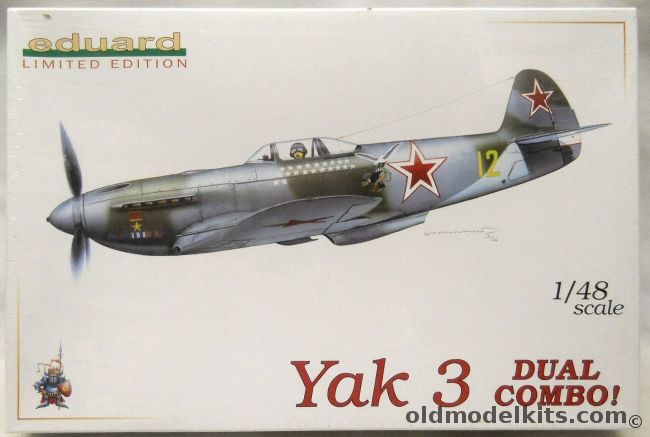 Eduard 1/48 Yak-3 Dual Combo - Two Kits, 1119 plastic model kit