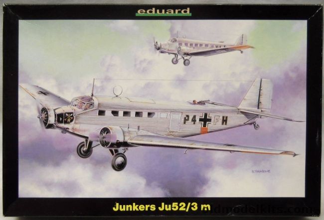 Eduard 1/144 Junkers Ju-52/3m - (Ju52), 4409 plastic model kit