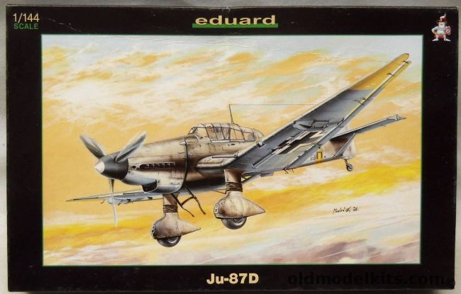 Eduard 1/144 Ju-87D Stuka, 4416 plastic model kit