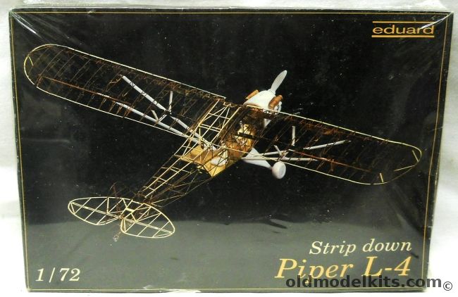 Eduard 1/72 Piper L-4 Cub Strip Down, 7009 plastic model kit