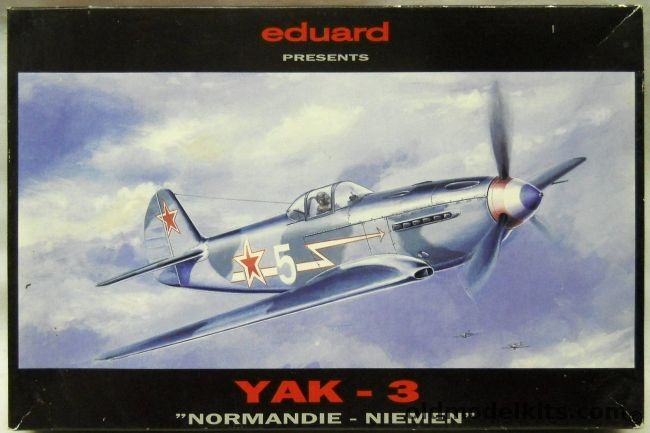 Eduard 1/48 Yak-3 Normandie-Niemen, 8029 plastic model kit