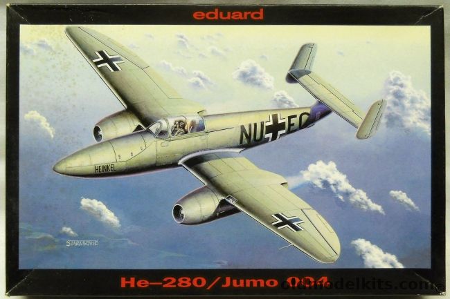 Eduard 1/48 Heinkel He-280 Jumo 004, 8050 plastic model kit