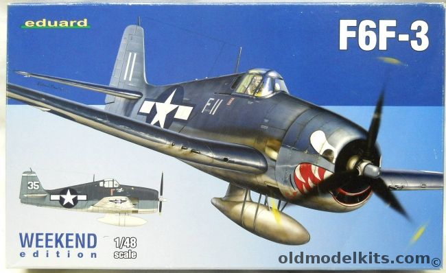 Eduard 1/48 F6F-3 Hellcat - VG-27 USS Princeton October 1944 / VF-15 USS Essex Lt. Arthur Singer October 24-35 1944 Battle of Leyte Gulf, 84160 plastic model kit