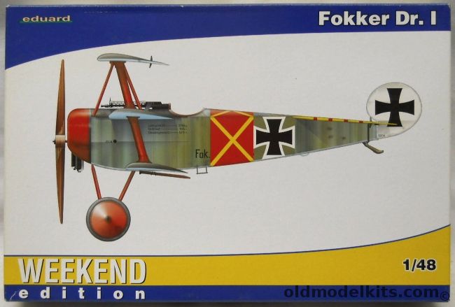 Eduard 1/48 Fokker Dr.1 - (DR-1), 8491 plastic model kit