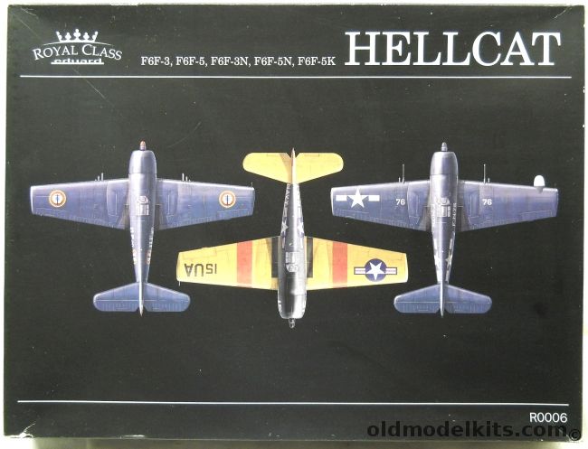 Eduard 1/48 Hellcat F6F Royal Class - Contains Two Kits And Full Size Metal Reproduction Checklist Placard, R0006 plastic model kit