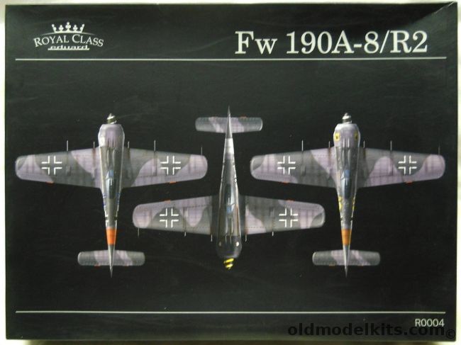 Eduard 1/48 Focke-Wulf FW-190 A-8/R2 Royal Class - With Actual Aircraft Part / Knights Cross / (FW190A9R2), R0004 plastic model kit