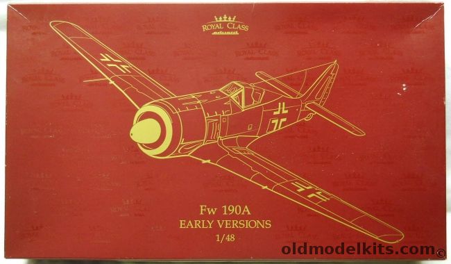 Eduard 1/48 FW-190A Early Versions Royal Class - And Beer Glass With Unique FW 190A Motif - (FW190A), R0016 plastic model kit