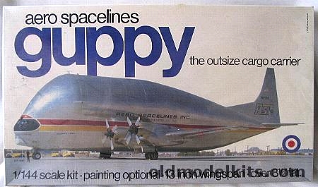 Entex 1/144 Aero Spacelines Guppy, 8488 plastic model kit