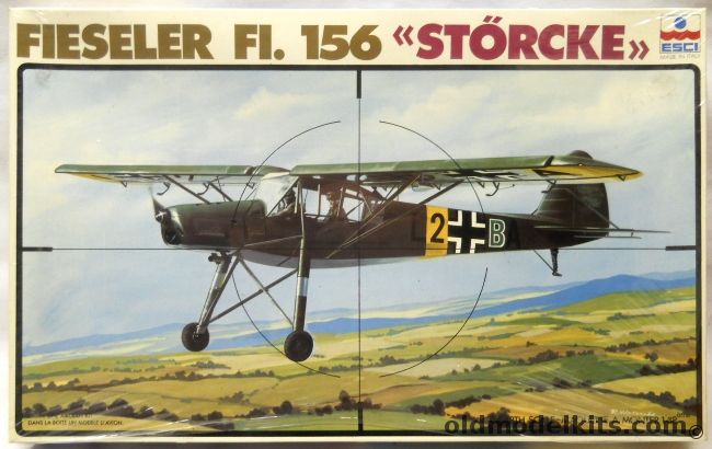 ESCI 1/48 Fieseler Fi-156C Storch, 4019 plastic model kit