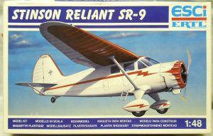 1/48 Aircraft Scale Model Kit AMT T639 Stinson Reliant Sr-9 1937 Gullwing for sale online