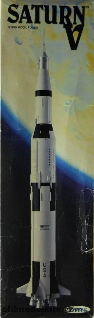 Estes Saturn V - 43 Inch Flying Model Rocket, 2001 plastic model kit