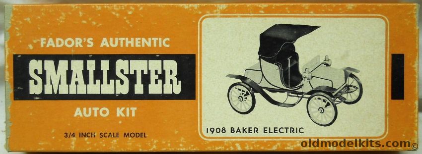 Fador 1/16 1908 Baker Electric plastic model kit