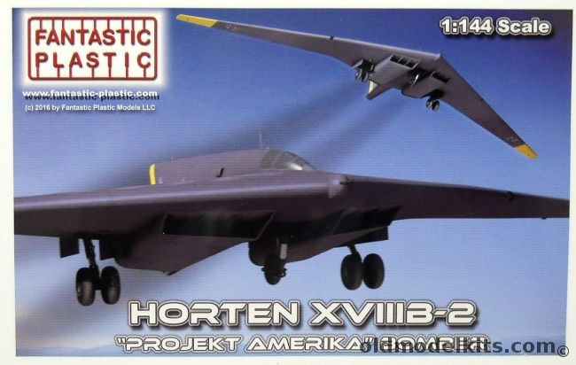 Fantastic Plastic 1/144 Horton XVIIIB-2 Project Amerika Bomber - Ho-XVII B-2 plastic model kit