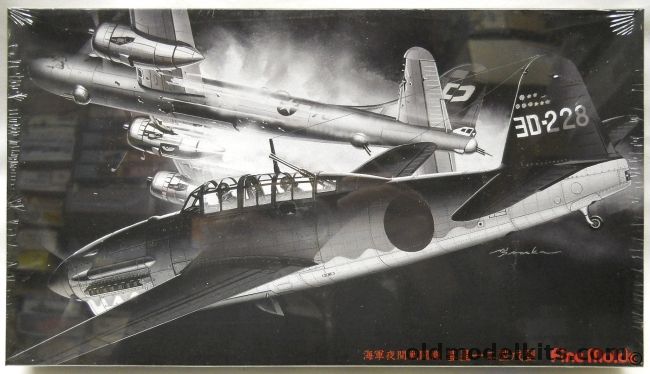 Fine Molds 1/48 Kugisho D4Y2-S Night Fighter Suisei Judy, FA-6 plastic model kit