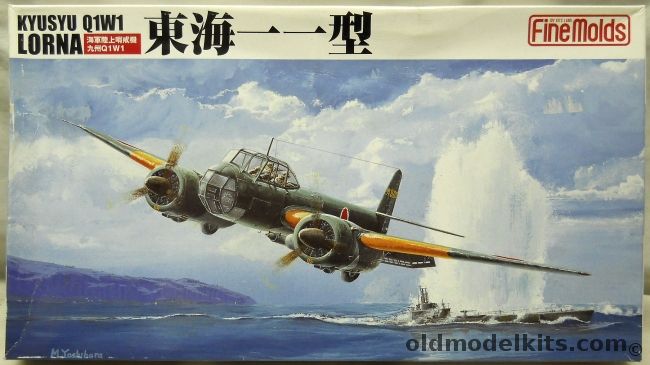 Fine Molds 1/72 Kyushu Q1W1 Lorna - Tokai Long Range ASW Aircraft, FP15 plastic model kit