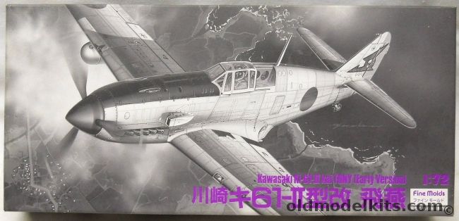 Fine Molds 1/72 Kawasaki Ki-61-II Tony Early Version - (Ki-61), FP5 plastic model kit